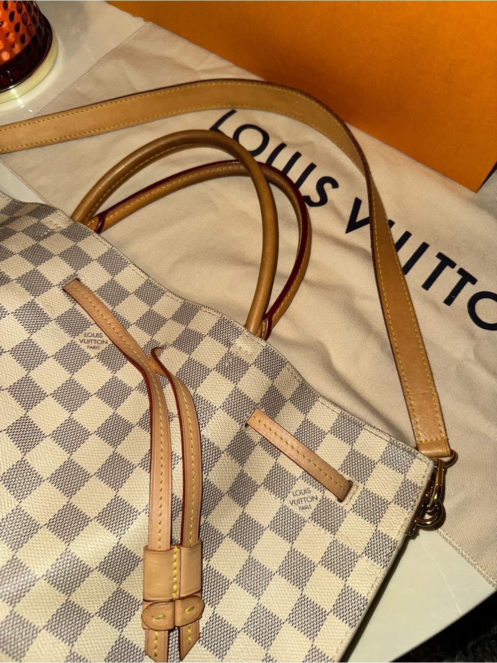 Louis Vuitton Girolata Damier Azur N41579 — Receipt Included — Excellent Cond. - Picture 3 of 8